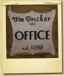 Old Tricker Sign